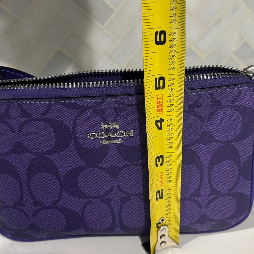 Coach Nolita 19 in Purple - Picture 6 of 7